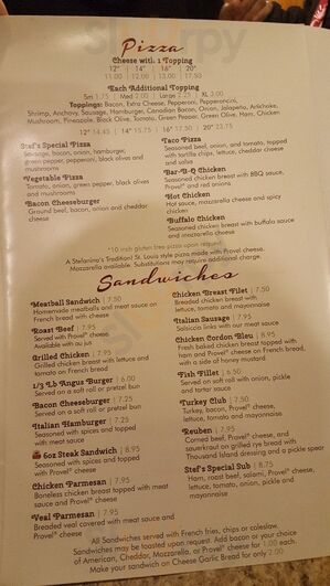 Stefanina's Pizzeria & Restaurant