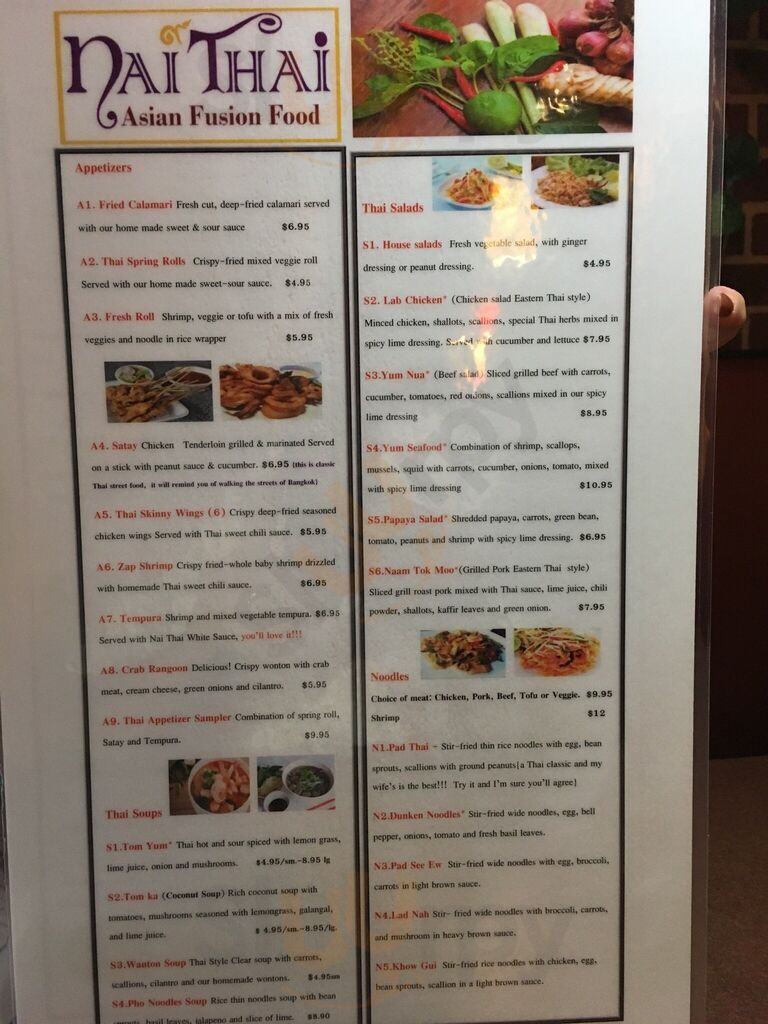 Nai Thai Asian Fusion Food