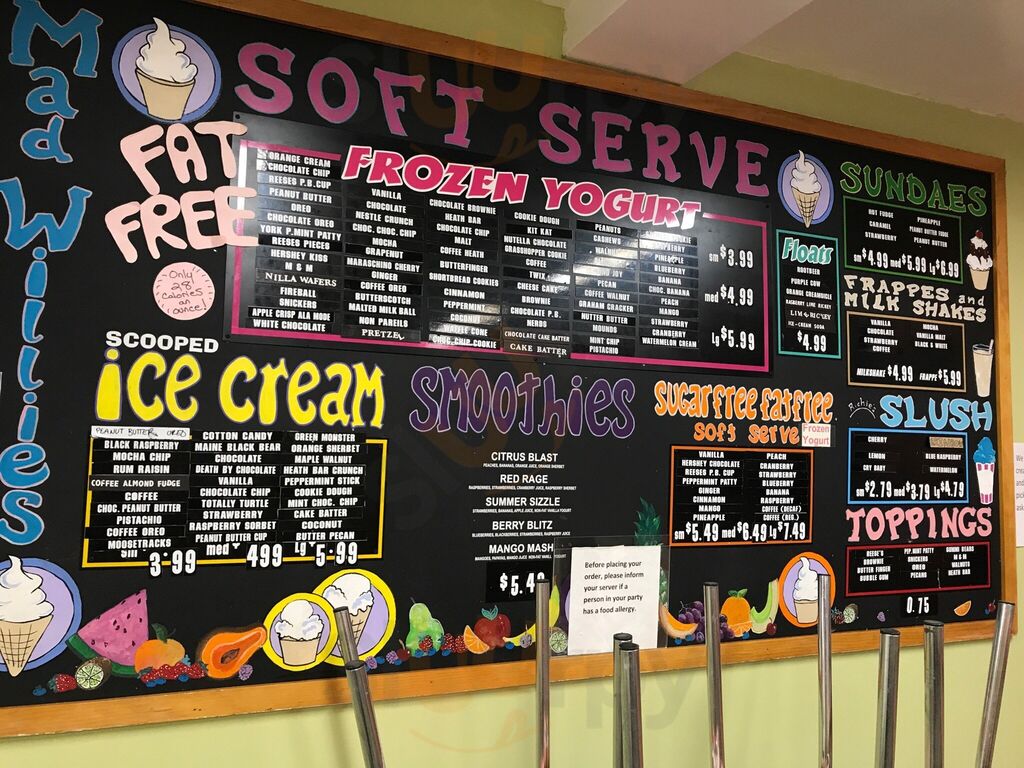 Mad Willie's Ice Cream