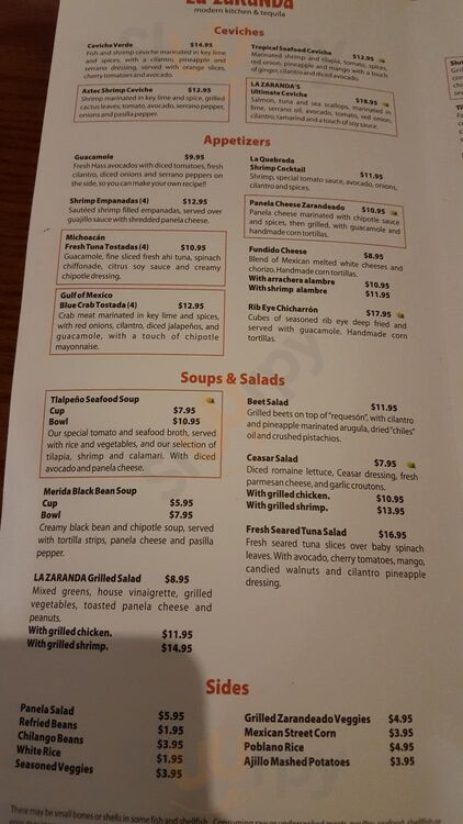 Lazaranda Mexican Seafood Grill