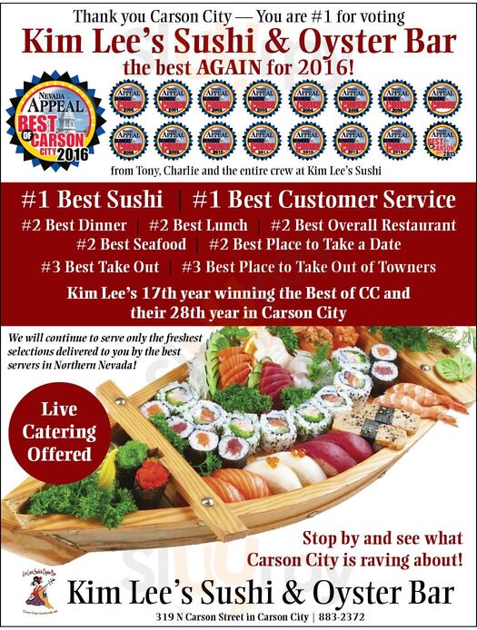 Kim Lee's Sushi & Teriyaki