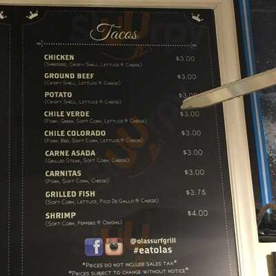 Olas De Carlos Surf Grill