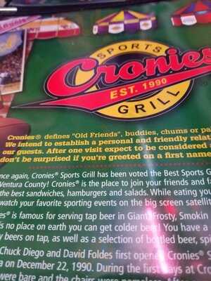 Cronie's Sports Grill