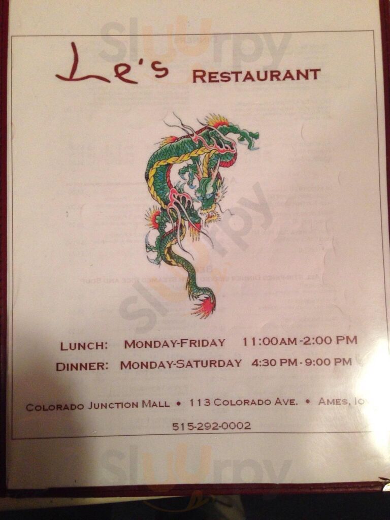 Le's Vietnamese Restaurant