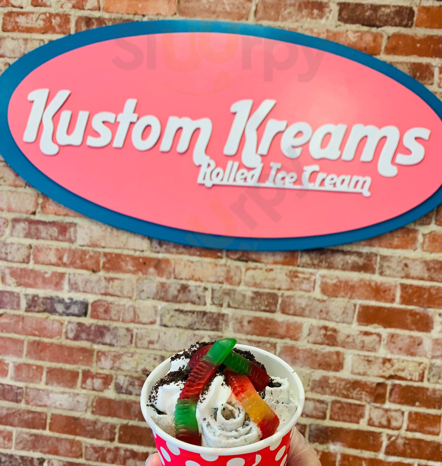 Kustom Kreams Rolled Ice Cream