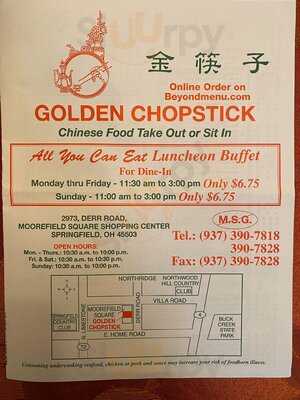 Golden Chopsticks