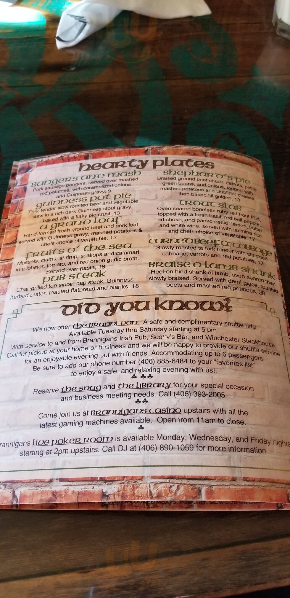 Brannigan's Irish Pub