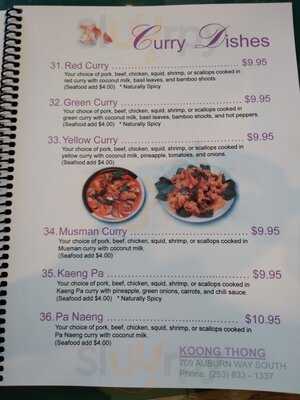 Koong Thong Thai Restaurant