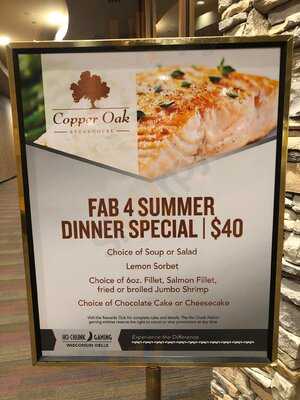 Copper Oak Restaurant At Ho Chunk Casino