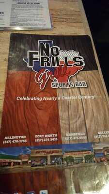 No Frills Grill & Sports Bar