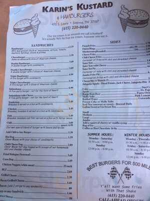 Karin's Kustard & Hamburgers