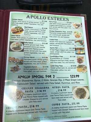 Apollo Greek And Lebanese Cafe