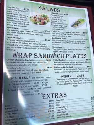 Apollo Greek And Lebanese Cafe