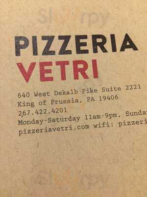 Pizzeria Vetri