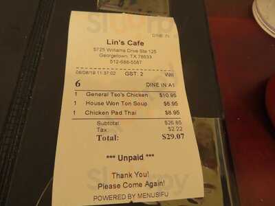 Lin’s Cafe