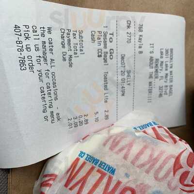 The Original Brooklyn Water Bagel Company