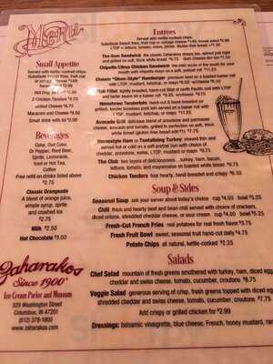 Zaharako's Ice Cream Parlor