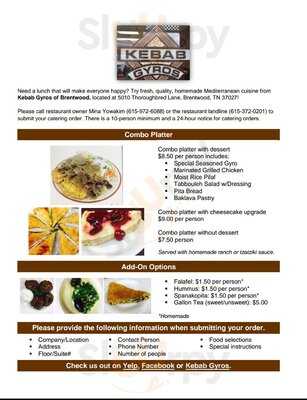 Kebab Gyros