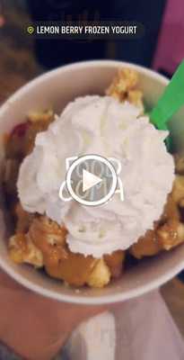 Lemonberry Frozen Yogurt