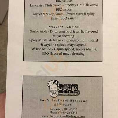 Bob's Backyard Barbecue And Cafe