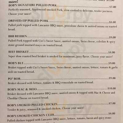 Bob's Backyard Barbecue And Cafe