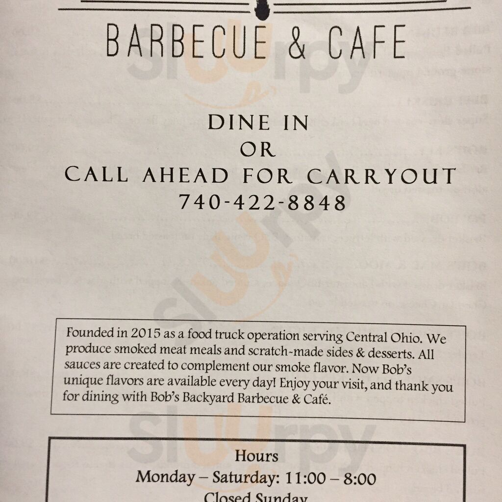 Bob's Backyard Barbecue And Cafe
