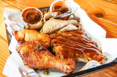 Sticky Chicken & Ribs