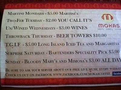 Mokas Bakery And Bistro