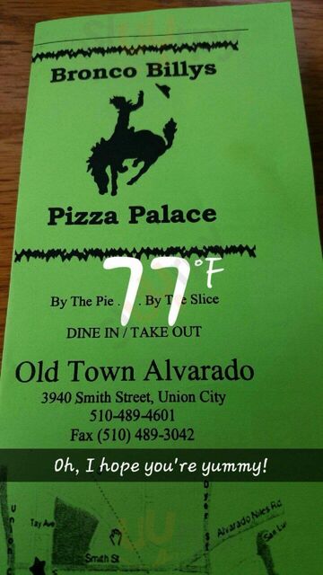 Bronco Billy's Pizza Palace