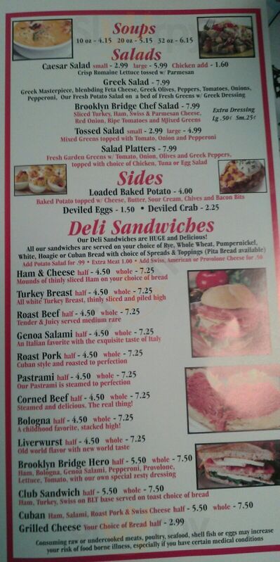 Brooklyn Bridge Deli