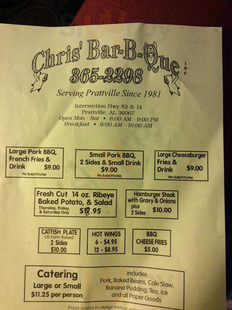Chris's Bar-b-que