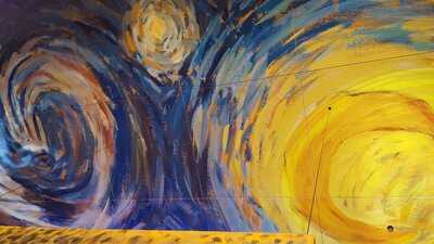 Van Gogh Cafe At Grounds For Sculpture