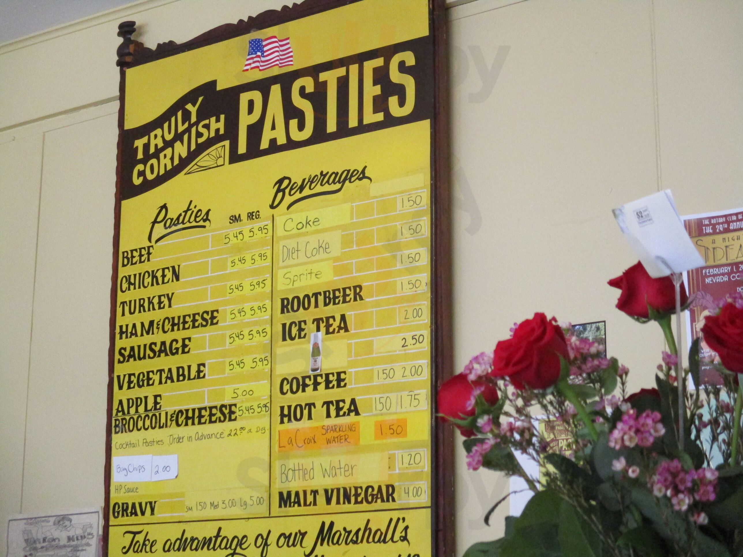 Marshall's Pasties