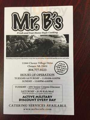 Mr. B's