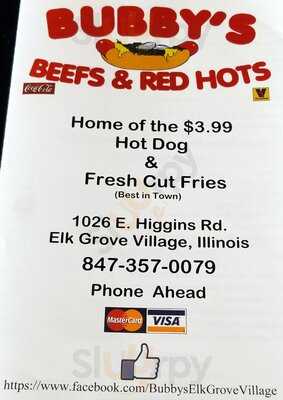 Bubby's Beefs & Red Hots