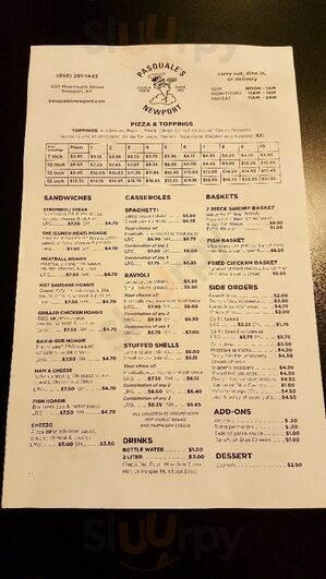 Pasquale's Pizza & Carry Out