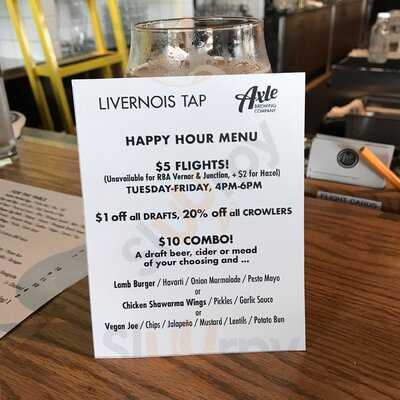 Axle Brewing Company Livernois Tap