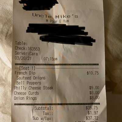 Uncle Mike's M Pour E Yum