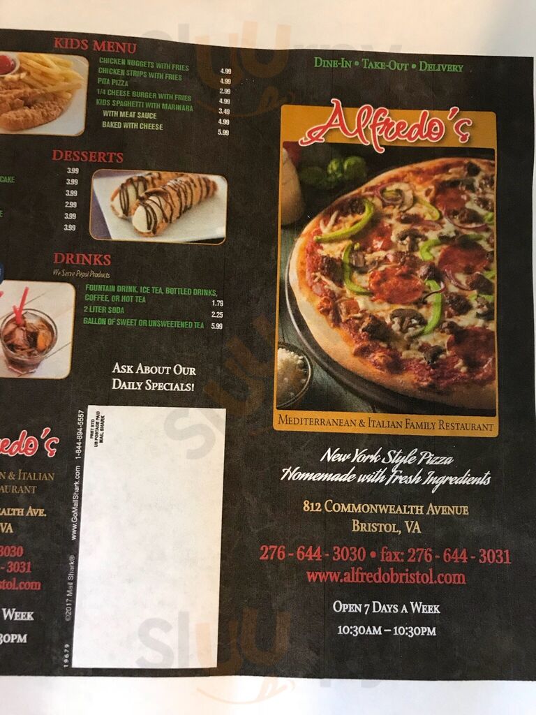 Alfredo's Italian And Mediterranean
