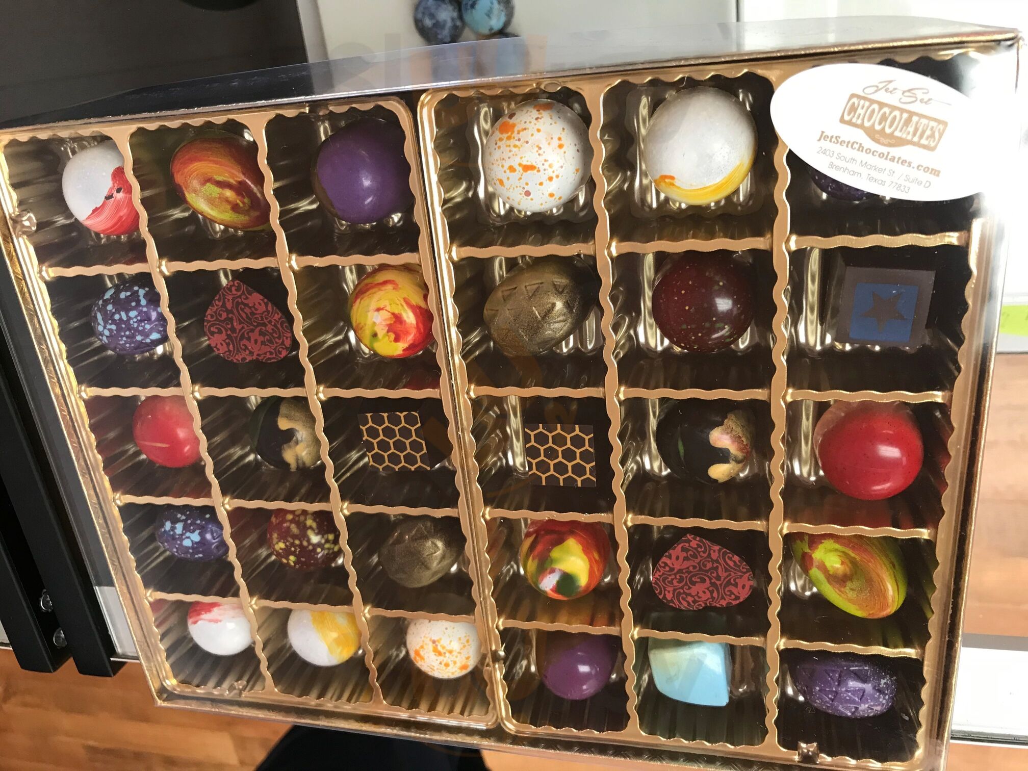 Jet Set Chocolates