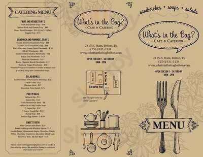 What’s In The Bag?