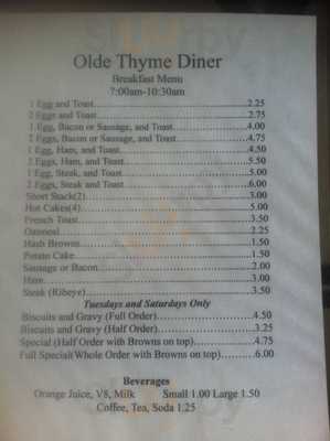 Olde Thyme Diner