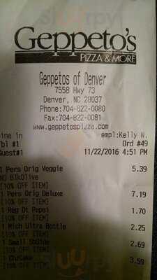 Geppeto's Pizza