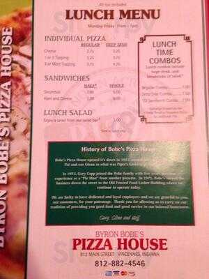 Byron Bobe's Pizza House