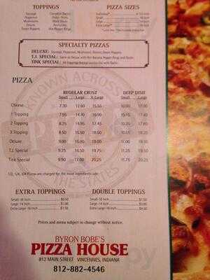 Byron Bobe's Pizza House
