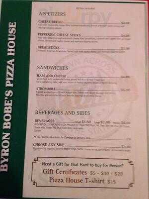Byron Bobe's Pizza House