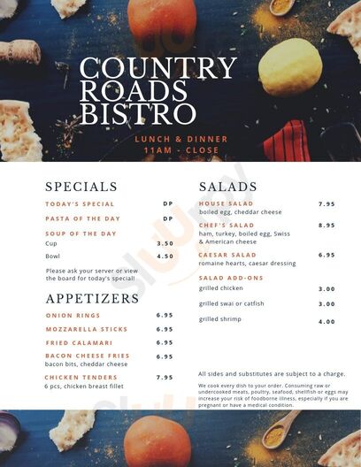 Country Roads Bistro