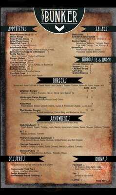 The Bunker Restaurant At Vzcc