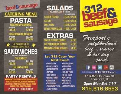 312 Beef & Sausage