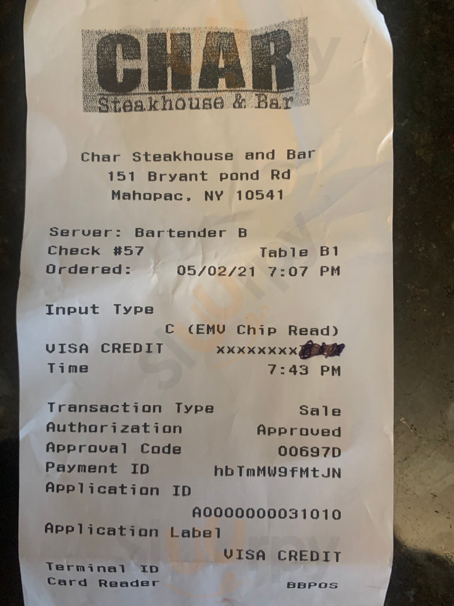 Char Steakhouse And Bar